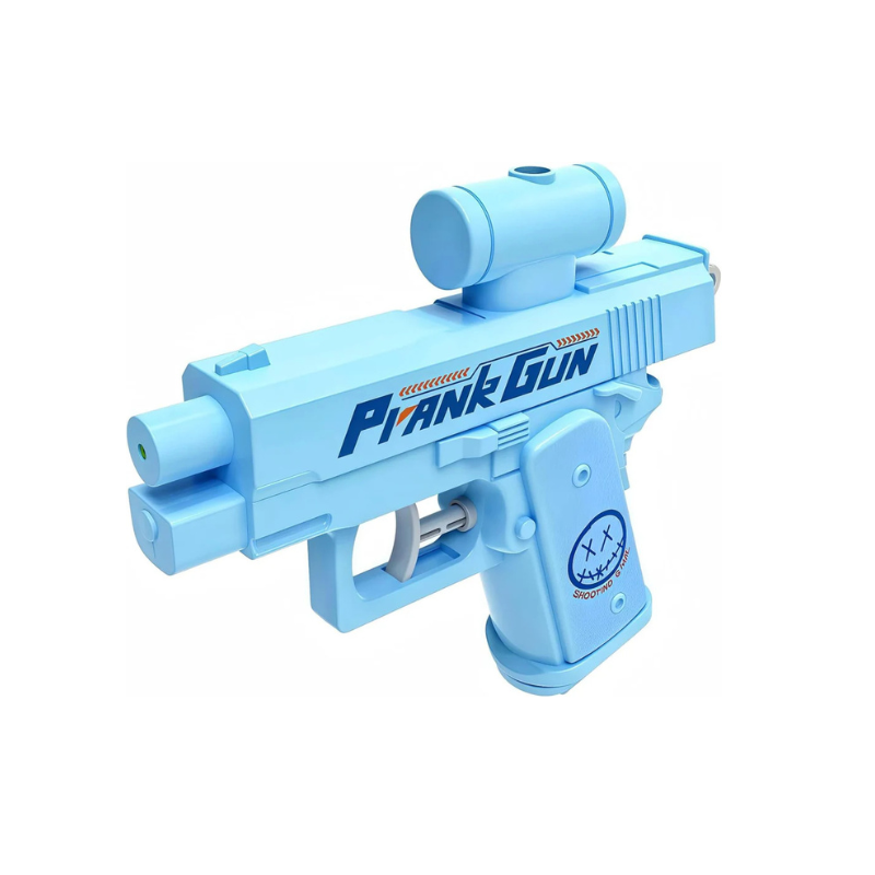Blue Prank Gun Prank Gun Water Gun - Dual Use Water Gun